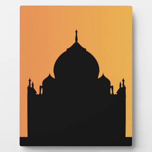 Taj Majal Fotoplatte (Vorderseite)