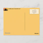 Taj Majal Postkarte (Rückseite)