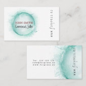 Tajeta de visita comercial visitenkarte (Vorne/Hinten)