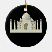 Tajmahal 3D Keramik Ornament (Vorne)