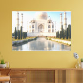Tajmahal, die einfache Liebe Leinwanddruck (Insitu (Wohnzimmer))
