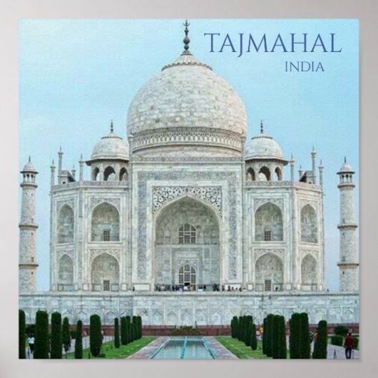 TAJMAHAL IMAGE POSTER (Vorne)