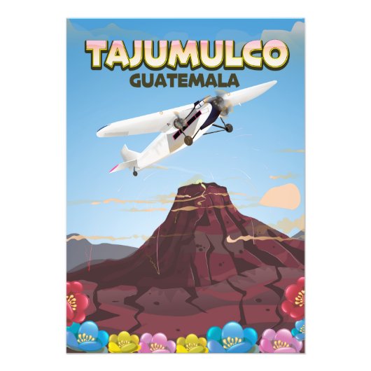 Tajumulco Guatemala Fotodruck (Vorne)