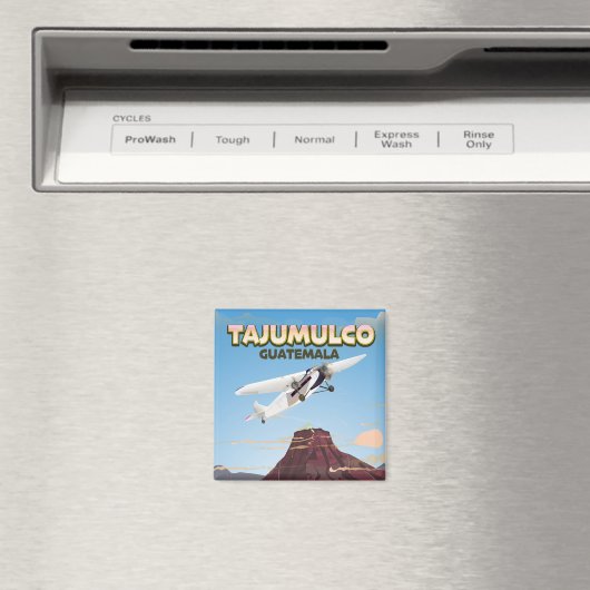 Tajumulco Guatemala Magnet (In Situ (Geschirrspüler))