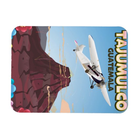 Tajumulco Guatemala Magnet (Horizontal)