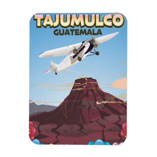 Tajumulco Guatemala Magnet (Vertikal)