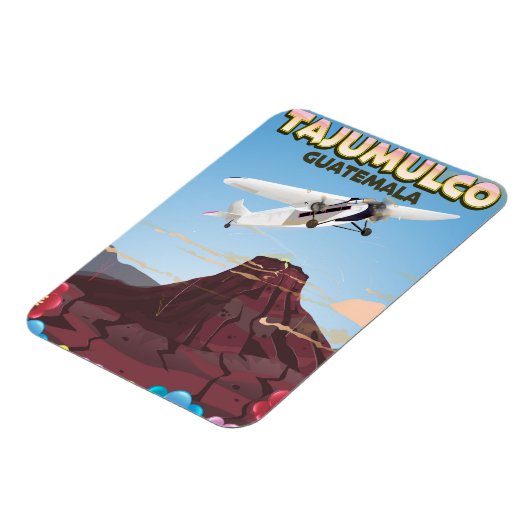 Tajumulco Guatemala Magnet (Linke Seite)