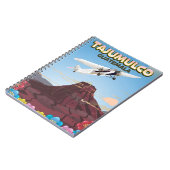 Tajumulco Guatemala Notizblock (Linke Seite)