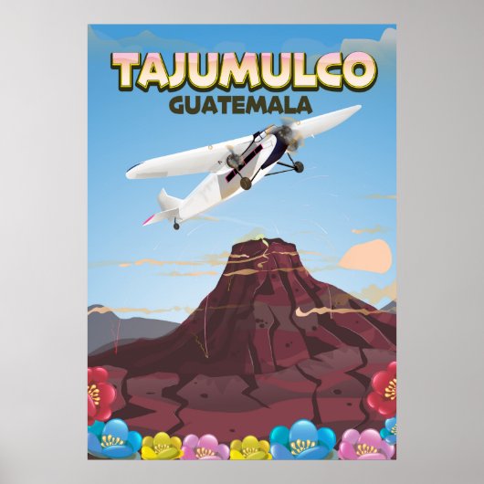 Tajumulco Guatemala Poster (Vorne)