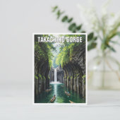 Takachiho Gorge Japan Travel Postkarte (Stehend Vorderseite)