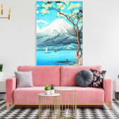 Takahashi - Fuji vom See Yamanaka Leinwanddruck (Insitu (Wohnzimmer))