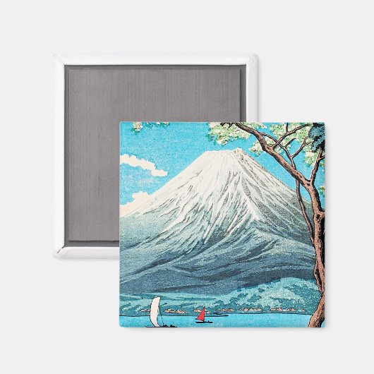 Takahashi - Fuji vom See Yamanaka Magnet (Vorderseite/Rückseite)