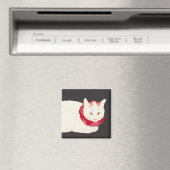 takahashi shotei tama nekko cat portrait ukiyo-e magnet (In Situ (Geschirrspüler))