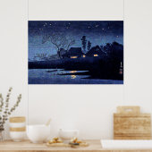 Takahashi - Starry Night, berühmtes Bild Poster (Küche)