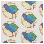 Takahe Aotearoa Neuseeland Stoff (Muster)