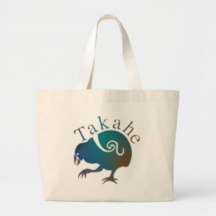 Takahe Flightless Neuseeländischer Vogel Jumbo Stoffbeutel