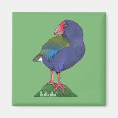 Takahe NZ-Vogel Magnet (Vorne)