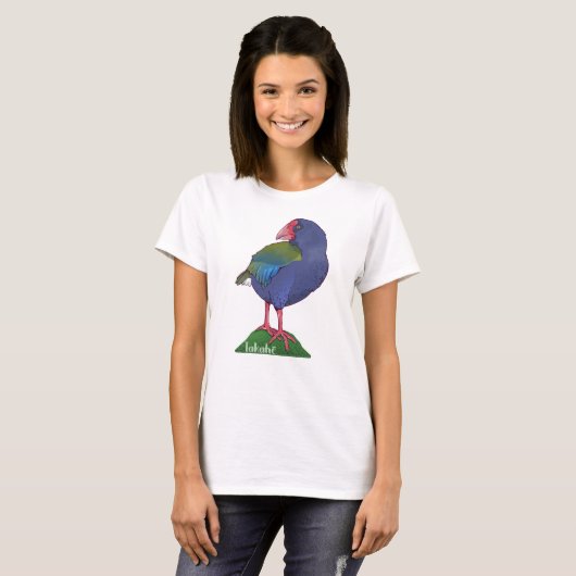 Takahe NZ-Vogel T-Shirt (Vorne ganz)