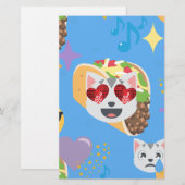 Takakatze Emoji Briefpapier (Vorne/Hinten)