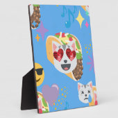 Takakatze Emoji Fotoplatte (Seite)