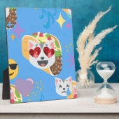 Takakatze Emoji Fotoplatte (Seite)