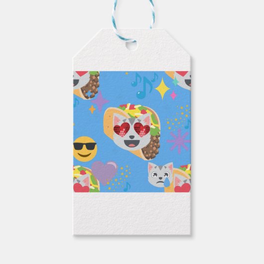 Takakatze Emoji Geschenkanhänger (Vorderseite)