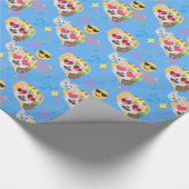 Takakatze Emoji Geschenkpapier (Ecke)