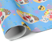 Takakatze Emoji Geschenkpapier (Rolleneckpunkt)