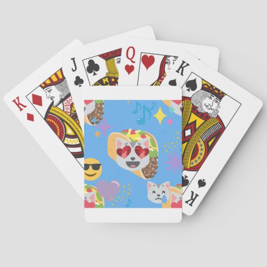 Takakatze Emoji Spielkarten (Rückseite)