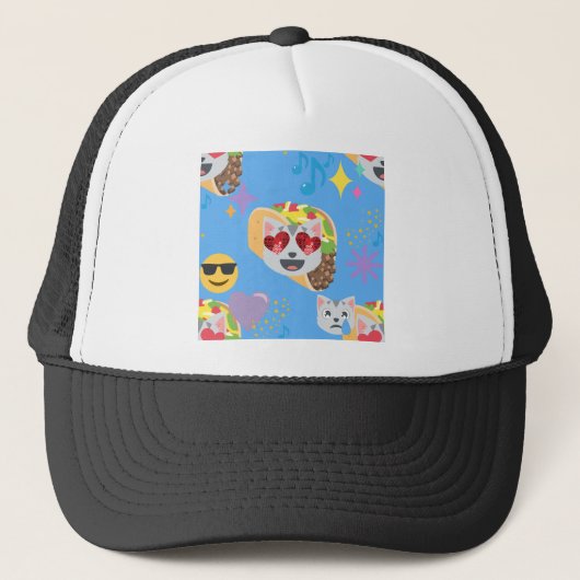 Takakatze Emoji Truckerkappe (Vorderseite)