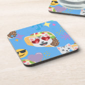 Takakatze Emoji Untersetzer (Linke Seite)