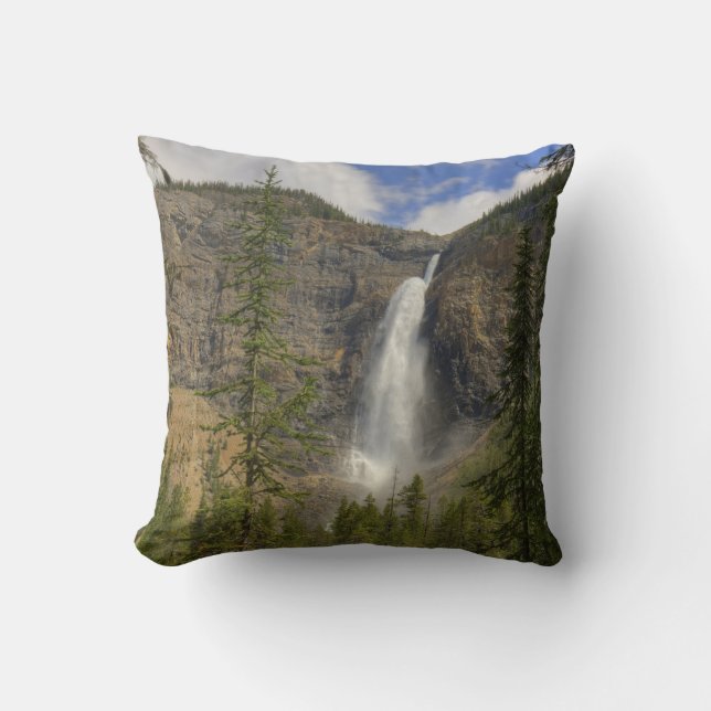 Takakkaw Falls Kissen (Vorderseite)