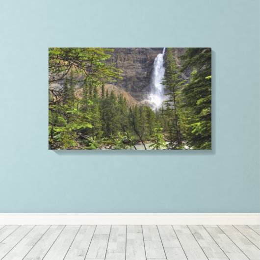 Takakkaw Falls Leinwanddruck (Insitu (Holzboden))