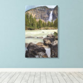 Takakkaw Falls Leinwanddruck (Insitu (Holzboden))