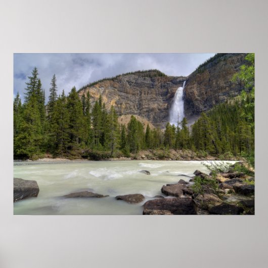 Takakkaw Falls Poster (Vorne)