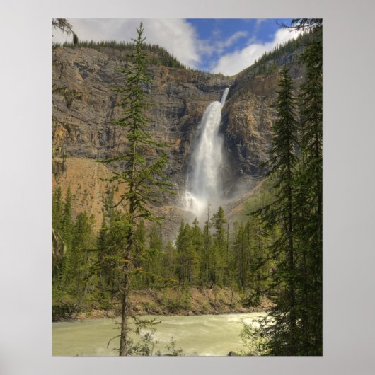 Takakkaw Falls Poster (Vorne)