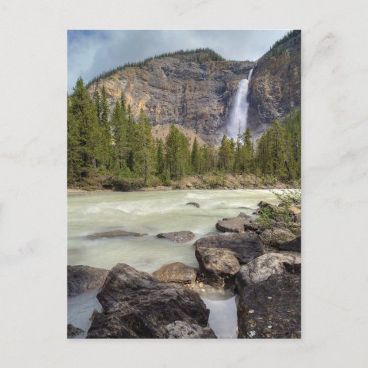 Takakkaw Falls Postkarte (Vorderseite)