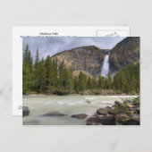 Takakkaw Falls Postkarte (Vorne/Hinten)