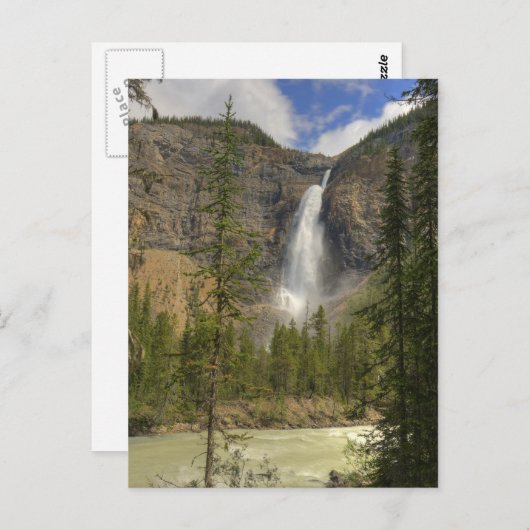 Takakkaw Falls Postkarte (Vorne/Hinten)