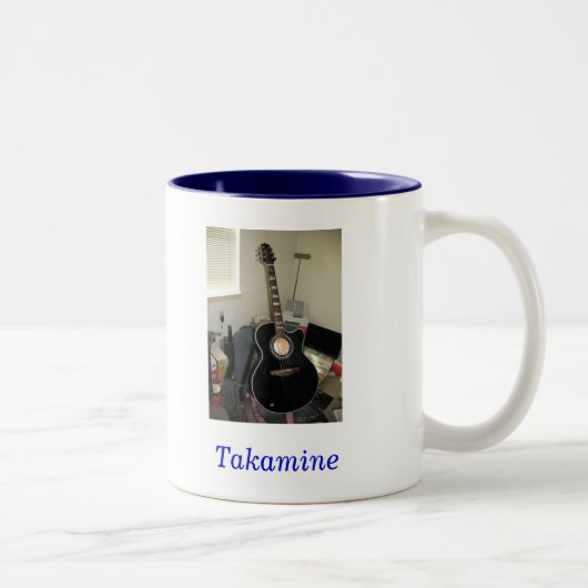 Takamine Gitarre (2-Ton Tasse) Zweifarbige Tasse (Rechts)