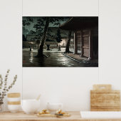 Takanawa Sengakuji Temple von Tsuchiya Koitsu Poster (Küche)