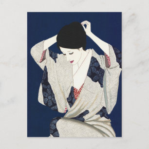 Takasawa Keiichi Hair Klassikerin aus Japan Postkarte