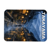 Takayama Japan Reise Magnet (Horizontal)