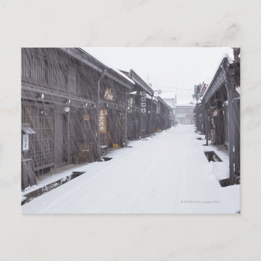 Takayama, Präfektur Gifu, Japan Postkarte (Vorderseite)