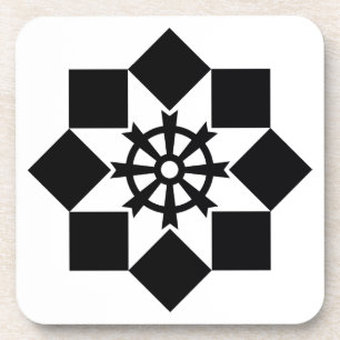 Takayanagi pinwheel getränkeuntersetzer