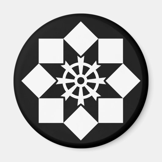 Takayanagi pinwheel magnet (Vorne)