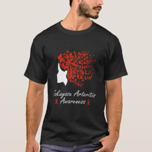 Takayasu Arteritis Bewusstsein - Frauen Schmetterl T-Shirt