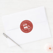 Take a Break Sticker – Coffee Gift Label (Umschlag)