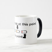 Take a Break to Recharge – Progress Needs Rest Mot Verwandlungstasse (VorderseiteRechts)