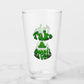 Take A Breath, Written In Green, Glas (Vorderseite)
